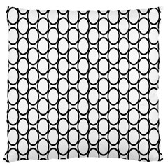 Black Pattern Halftone Wallpaper Standard Flano Cushion Case (two Sides) by Pakrebo