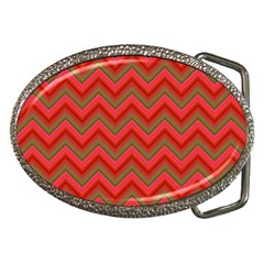 Background Retro Red Zigzag Belt Buckles by Pakrebo