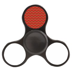 Background Retro Red Zigzag Finger Spinner by Pakrebo