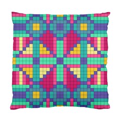 Checkerboard Squares Abstract Standard Cushion Case (One Side)