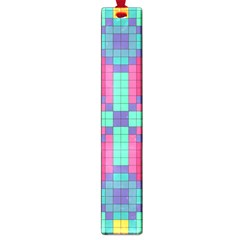 Checkerboard Squares Abstract Large Book Marks