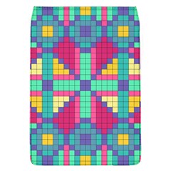 Checkerboard Squares Abstract Removable Flap Cover (L)