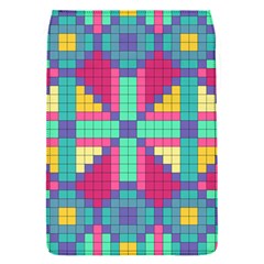 Checkerboard Squares Abstract Removable Flap Cover (S)