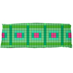 Checkerboard Squares Abstract Body Pillow Case Dakimakura (two Sides) by Pakrebo