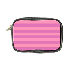 Pink Stripes Striped Design Pattern Coin Purse by Pakrebo