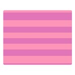 Pink Stripes Striped Design Pattern Double Sided Flano Blanket (Large)  80 x60  Blanket Front