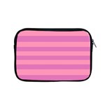 Pink Stripes Striped Design Pattern Apple MacBook Pro 15  Zipper Case Front