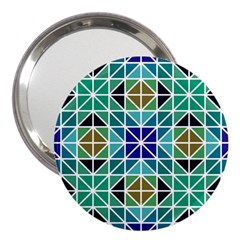 Mosaic Triangle Symmetry 3  Handbag Mirrors