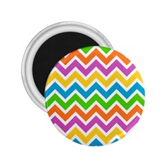 Chevron Pattern Design Texture 2 25  Magnets by Pakrebo