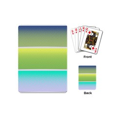 Pattern Banner Background Dot Set Playing Cards (mini) by Pakrebo