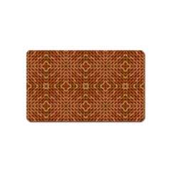 Mosaic Triangle Symmetry Magnet (name Card) by Pakrebo