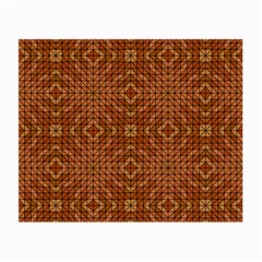 Mosaic Triangle Symmetry Small Glasses Cloth (2-side) by Pakrebo