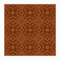 Mosaic Triangle Symmetry Medium Glasses Cloth by Pakrebo