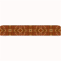 Mosaic Triangle Symmetry Small Bar Mats by Pakrebo