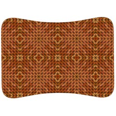 Mosaic Triangle Symmetry Velour Seat Head Rest Cushion