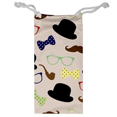 Moustache Hat Bowler Bowler Hat Jewelry Bag