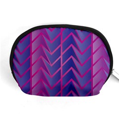 Geometric Background Abstract Accessory Pouch (medium) by Pakrebo