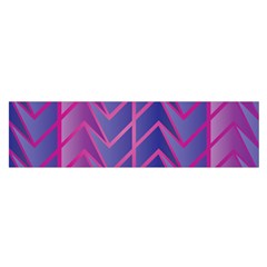 Geometric Background Abstract Satin Scarf (oblong) by Pakrebo