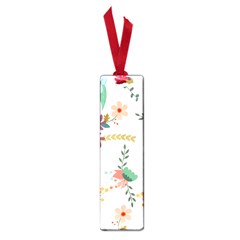 Floral Backdrop Pattern Flower Small Book Marks by Pakrebo