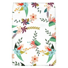 Floral Backdrop Pattern Flower Removable Flap Cover (l) by Pakrebo