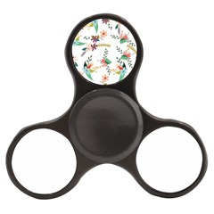 Floral Backdrop Pattern Flower Finger Spinner by Pakrebo