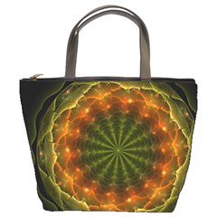 Fractal Digital Bucket Bag by Pakrebo