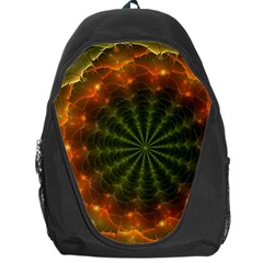 Fractal Digital Backpack Bag by Pakrebo