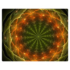 Fractal Digital Double Sided Flano Blanket (medium)  by Pakrebo