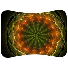 Fractal Digital Velour Seat Head Rest Cushion