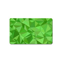 Mosaic Tile Geometrical Abstract Magnet (name Card) by Pakrebo