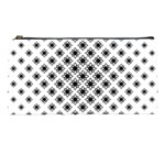 Stylized Flower Floral Pattern Pencil Cases Front