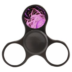 Purple Fractal Artwork Feather Finger Spinner