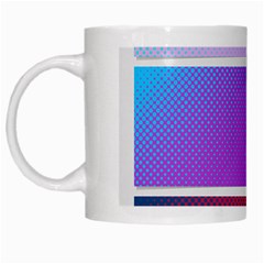 Pattern Banner Set Dot Abstract White Mugs by Pakrebo