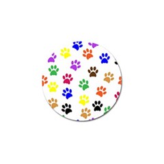 Pawprints Paw Prints Paw Animal Golf Ball Marker (10 Pack) by Pakrebo