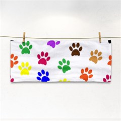 Pawprints Paw Prints Paw Animal Hand Towel by Pakrebo