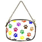 Pawprints Paw Prints Paw Animal Chain Purse (Two Sides) Front