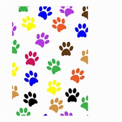 Pawprints Paw Prints Paw Animal Small Garden Flag (two Sides) by Pakrebo