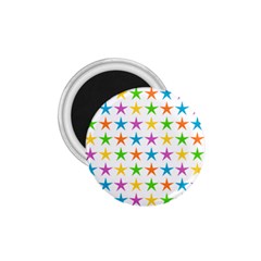 Star Pattern Design Decoration 1.75  Magnets