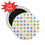 Star Pattern Design Decoration 2.25  Magnets (100 pack)  Front