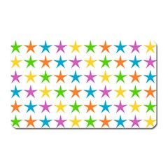 Star Pattern Design Decoration Magnet (Rectangular)