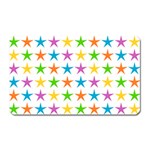 Star Pattern Design Decoration Magnet (Rectangular) Front