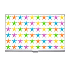 Star Pattern Design Decoration Business Card Holder