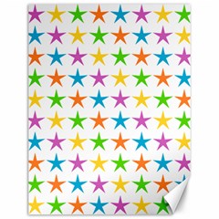 Star Pattern Design Decoration Canvas 12  x 16 