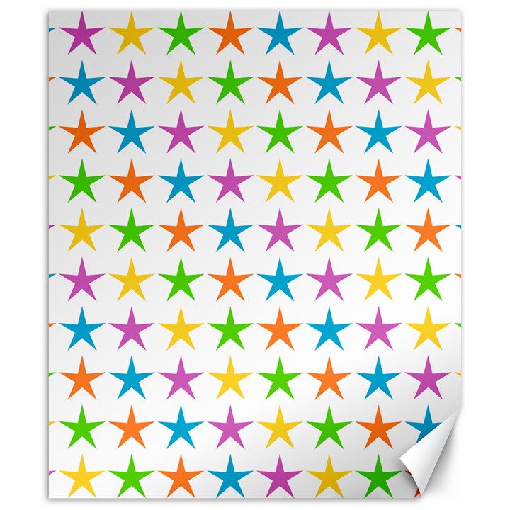 Star Pattern Design Decoration Canvas 20  x 24 