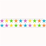 Star Pattern Design Decoration Small Bar Mats 24 x4  Bar Mat