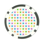 Star Pattern Design Decoration Poker Chip Card Guard Front