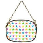 Star Pattern Design Decoration Chain Purse (One Side) Front