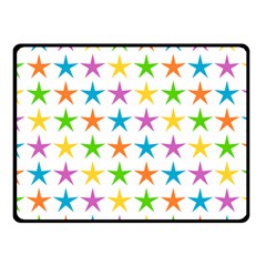 Star Pattern Design Decoration Fleece Blanket (small) by Pakrebo