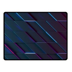 Glass Scifi Violet Ultraviolet Fleece Blanket (small) by Pakrebo