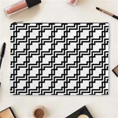 Pattern Monochrome Repeat Cosmetic Bag (xl) by Pakrebo